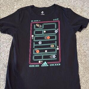 COPY - Adidas Black Sports Graphic Tee